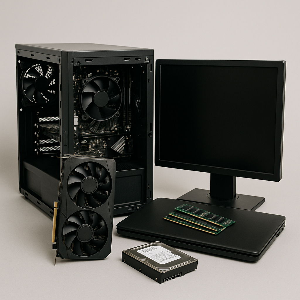 Скупка Б/У компьютеров и комплектующих – выгодный выкуп техники