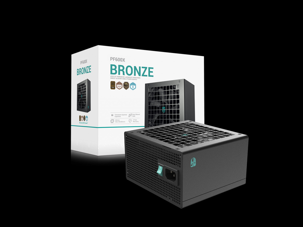 Блок питания DeepCool GamerStorm PF600X 600W 80 Plus Bronze
