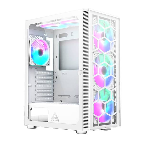 Корпус без блока питания Montech x3 glass White 