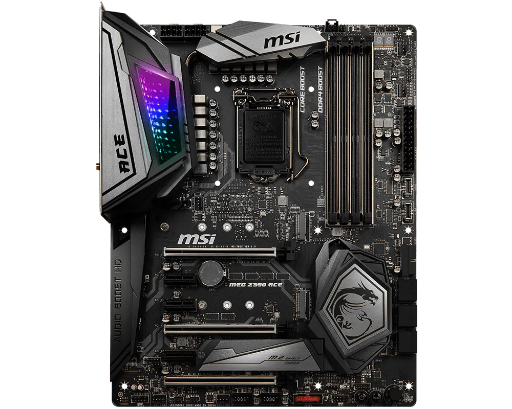 Материнская плата LGA1151v2 MSI MEG Z390 ACE Б/У