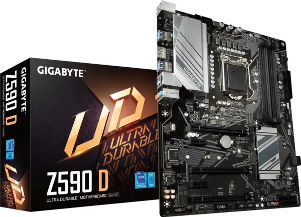 Материнская плата LGA1200 Gigabyte Z590 D Б/У