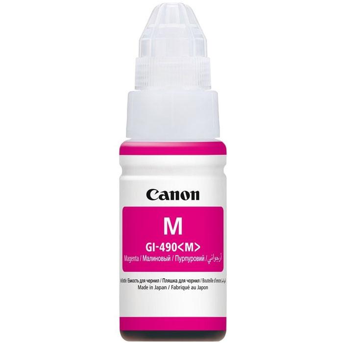 Чернила INK GI-490 M для CANON GP1400/2400/3400 пурпурные, 70 мл 0665C001