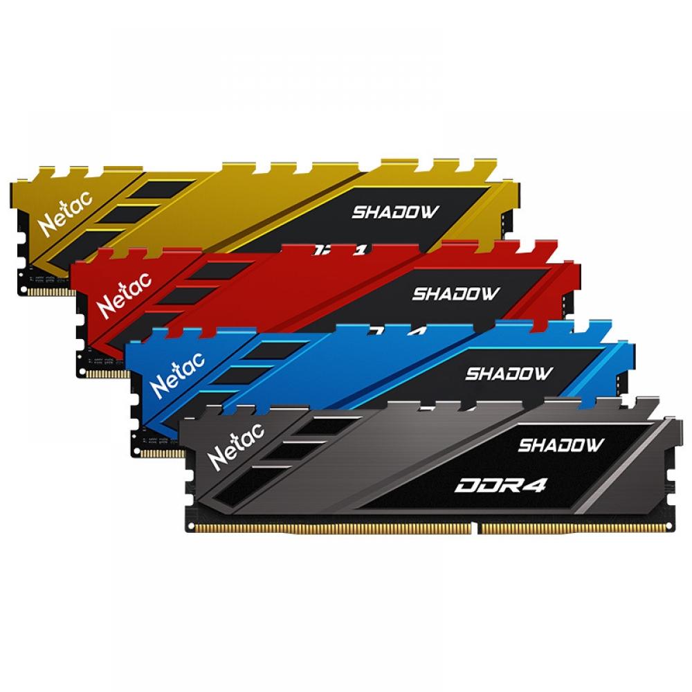 Оперативная память DDR4 16Gb 3200Mhz Netac Shadow